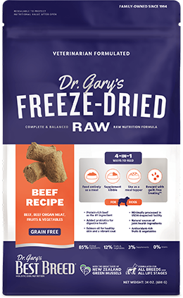 Dr. Gary's Best Breed Freeze-Dried Beef Recipe