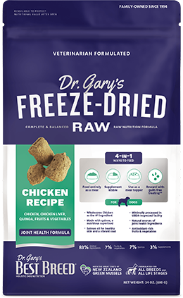 Dr. Gary's Best Breed Freeze-Dried Chicken & Quinoa Recipe