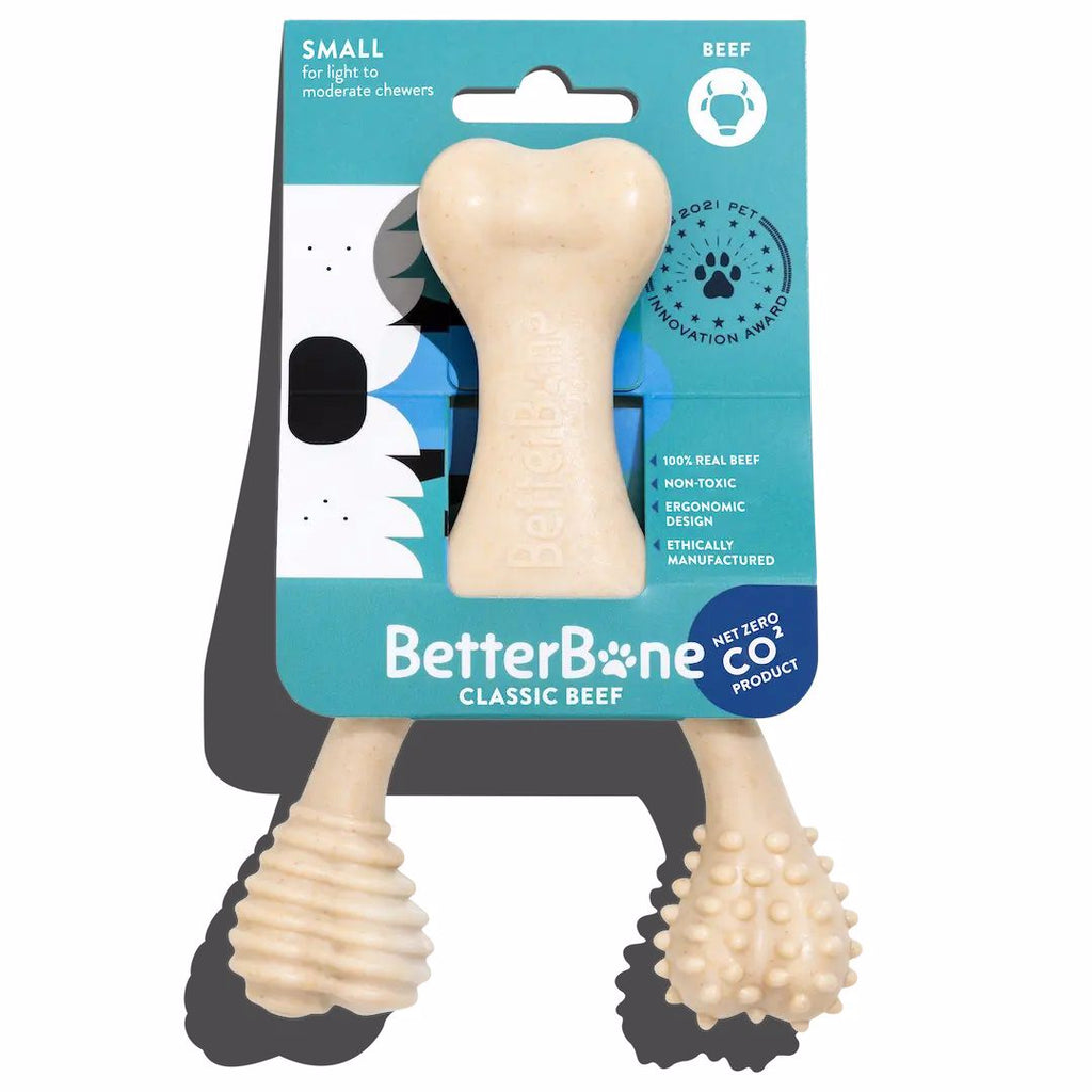 Better Bone Beef Dog Bone Chew Toy