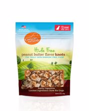 Canine Naturals Hide Free Mini Knot Peanut Butter 12pk