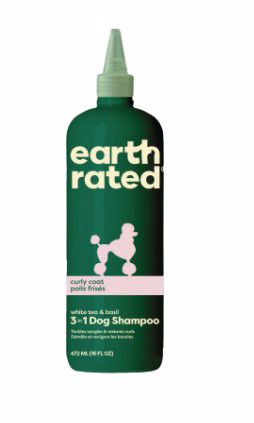 Earth Rated Shampoo for Curly Coat 3 in 1, 16oz