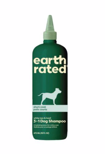 Earth Rated Shampoo for Short Coat 3 in 1, 16oz