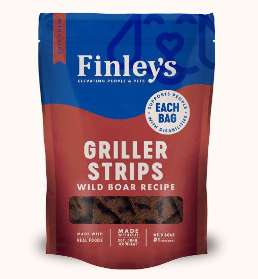 Nutrisource Finleys 6 oz Dog Wild Boar Soft Treat