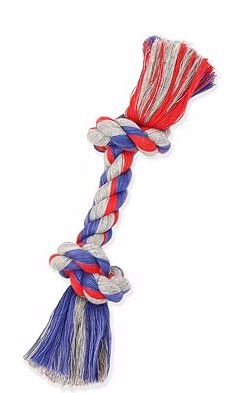 Mammoth 9" Small Colored Rope Dog Toy