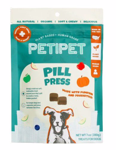 PETIPET DOG PILL PRESS BITES PLANT BASED SOFT TREAT