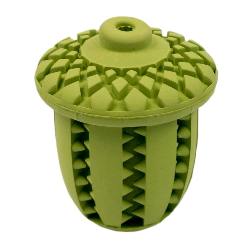 Tall Tails 3-IN Dog Natural Rubber Acorn Toy