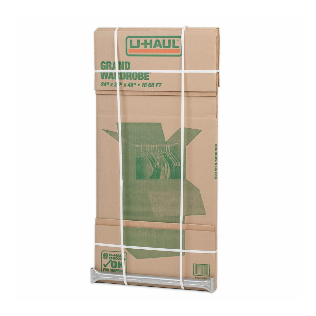Grand Wardrobe Box (banded) with Hanger Bar