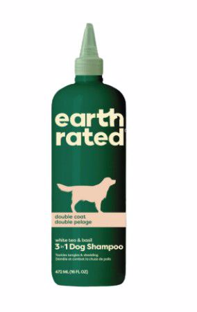 Earth Rated Shampoo for Double Coat 3 in 1, 16oz