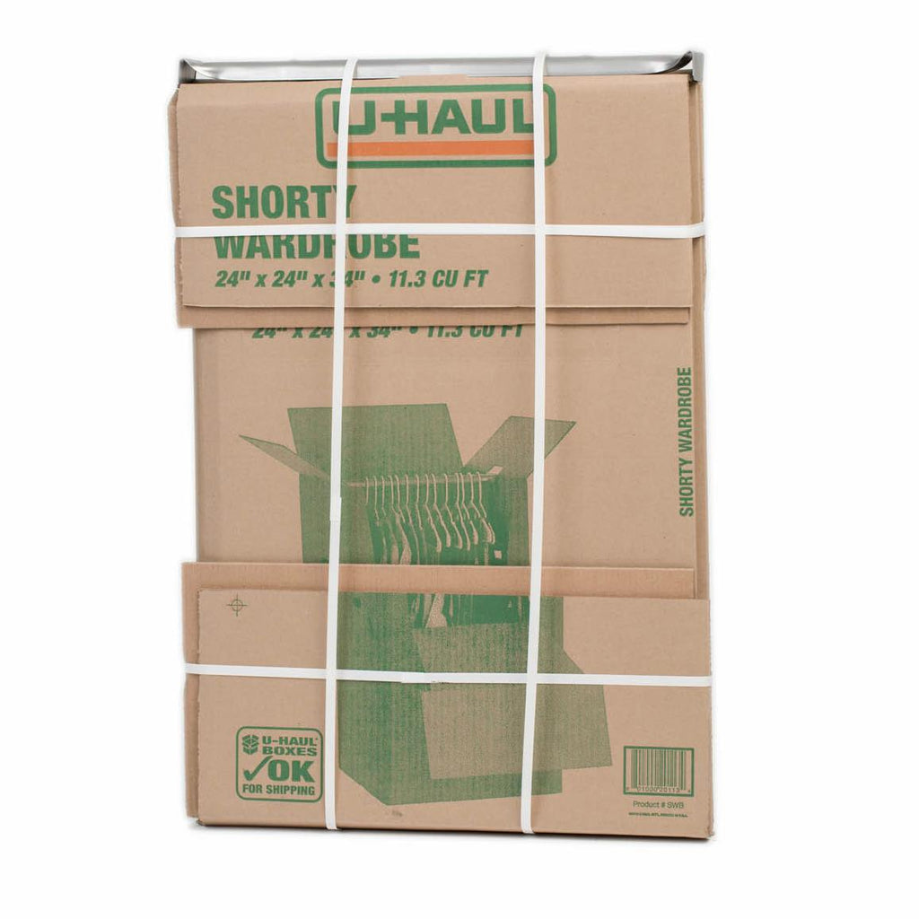 Uhaul Shorty Wardrobe box