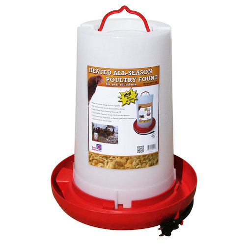 Farm Innovators 3 Gallon Heated Poultry Waterer