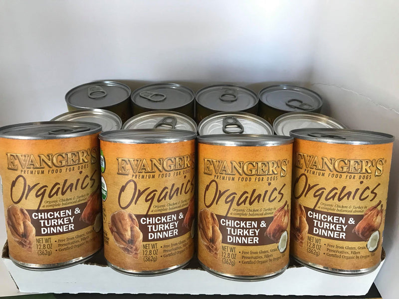 Evanger's Organic Chicken & Turkey Dinner 12.8oz