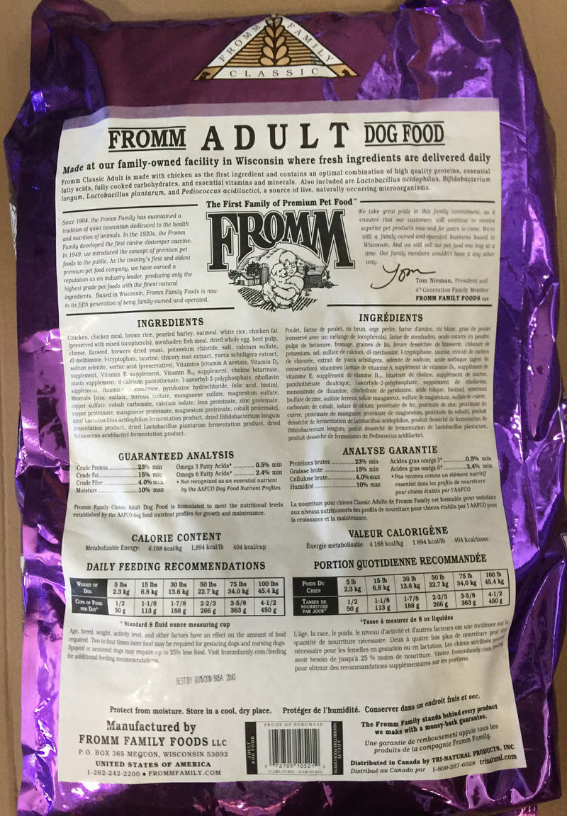 Fromm Family Classic Adult Dog Food