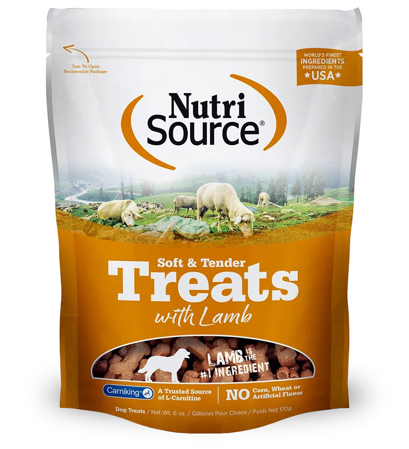 NutriSource Soft & Tender Lamb Dog Treats