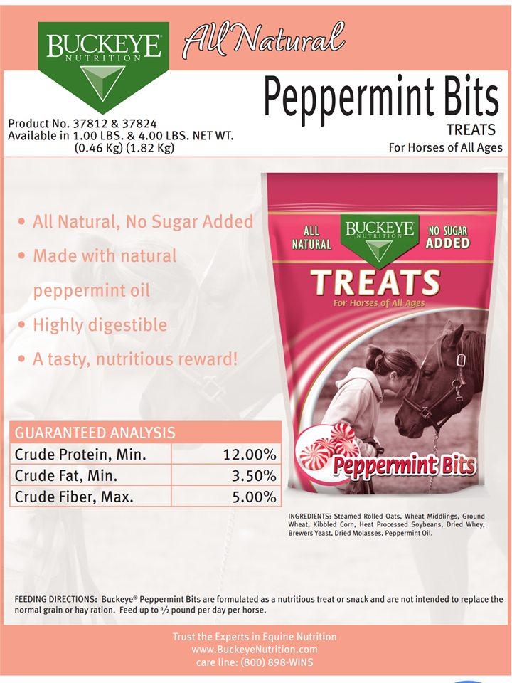 BUCKEYE™Nutrition Peppermint Horse Treats
