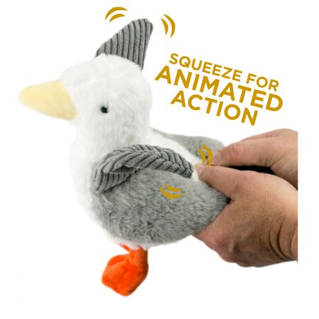 Tall Tails Seagull Animated Wing Plush Toy