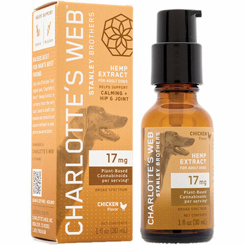 Charlotte 1oz CBD 17mg Drops chicken flavor