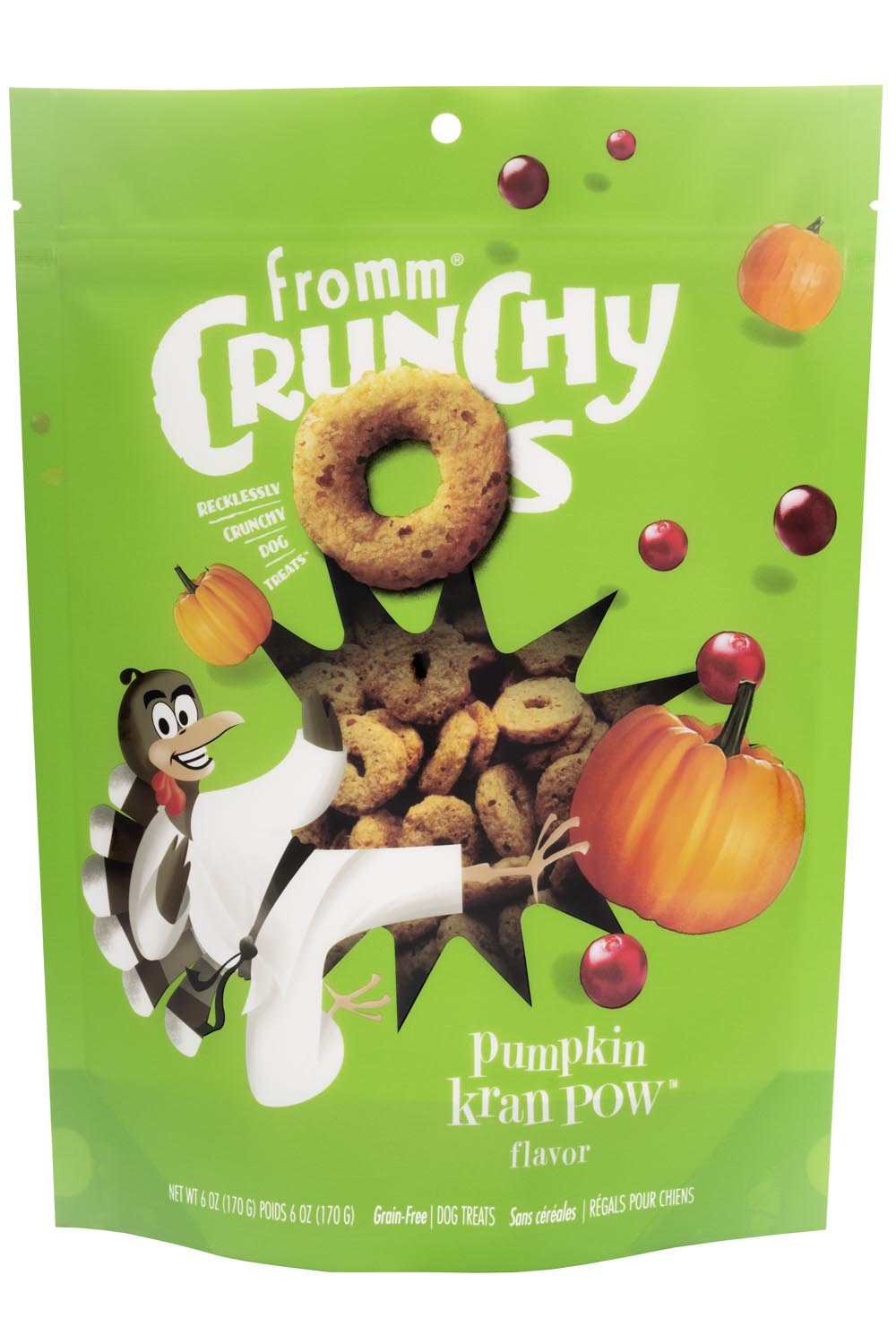 Fromm Four Star Crunchy O's Pumpkin Kran Pow