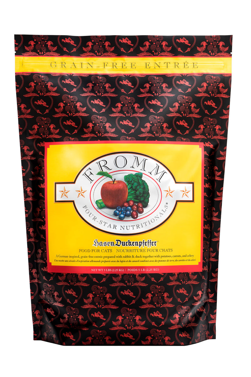 Fromm Family Four Star Hasen Duckenpfeffer Recipe Cat Food