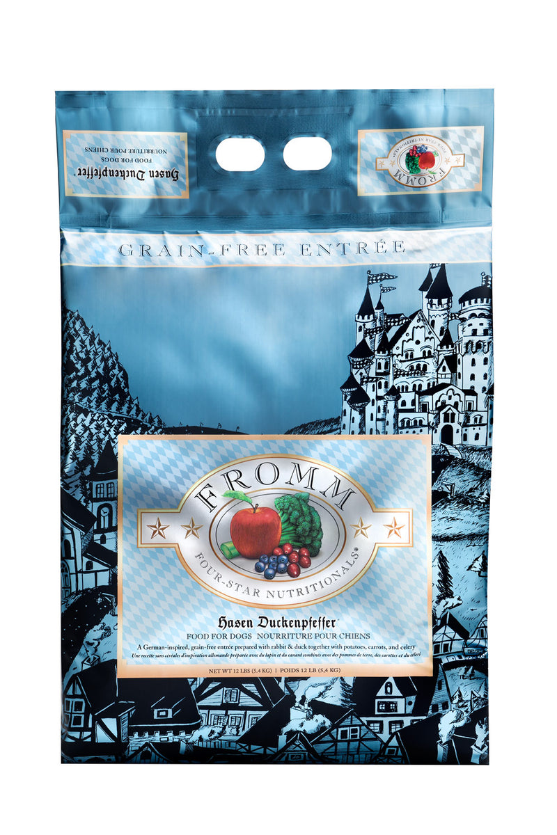 Fromm Family Four Star Hasen Duckenpfeffer Grain Free Dog Food