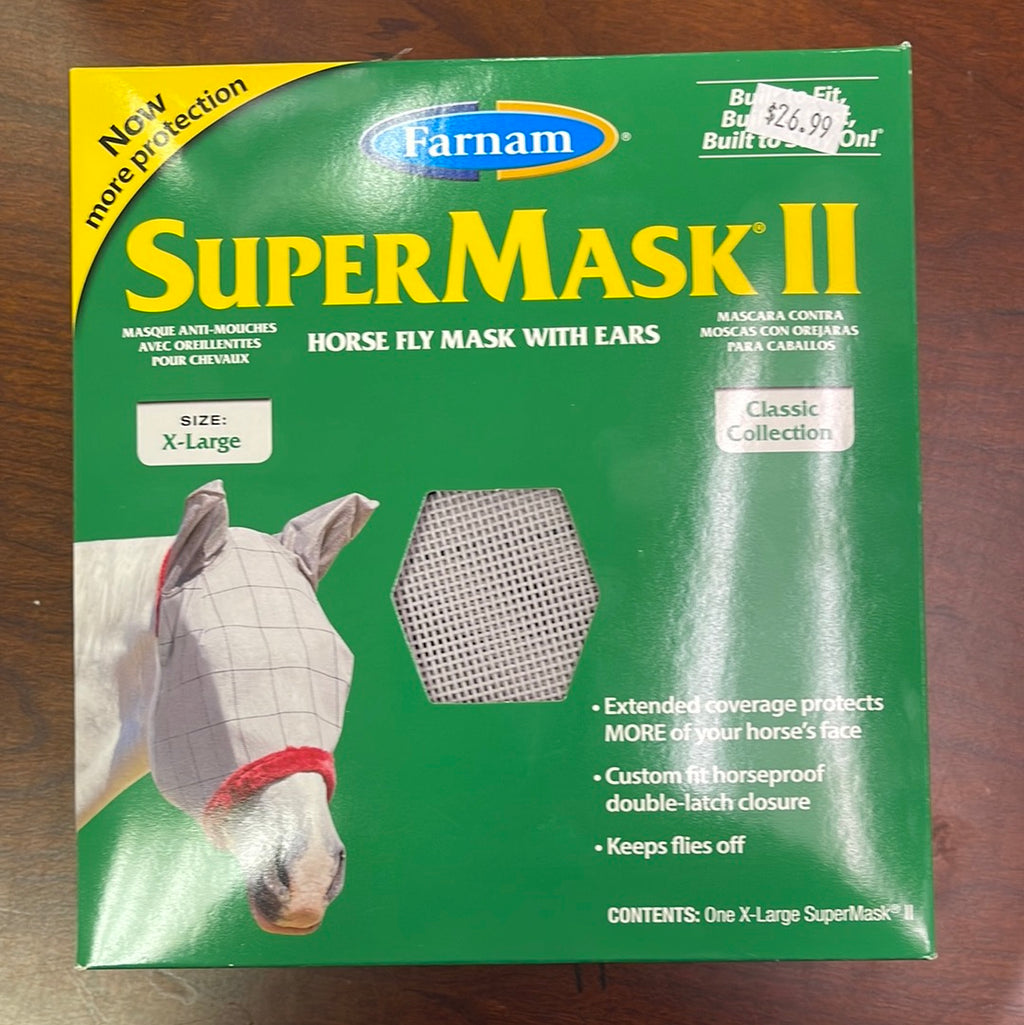 Super Mask III Horse Fly Mask with Ears