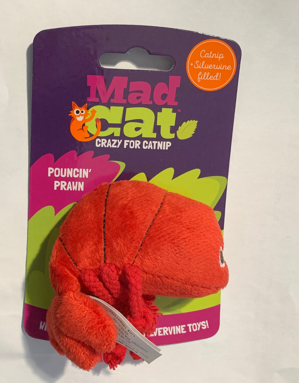 Mad Cats Pouncin' Prawn Crazy for Catnip