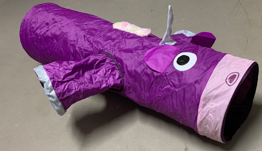 Mad Cat Mewnicorn Play Tunnel 38" in Long Play Tunnel