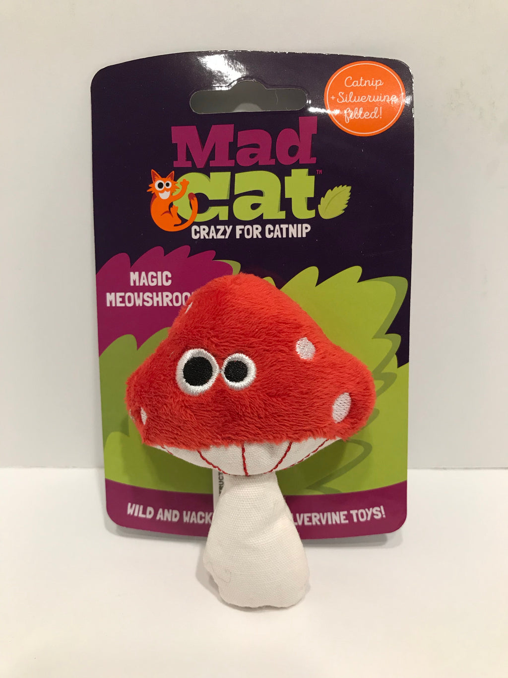 Mad Cat Magic Meowshroom Catnip Toy