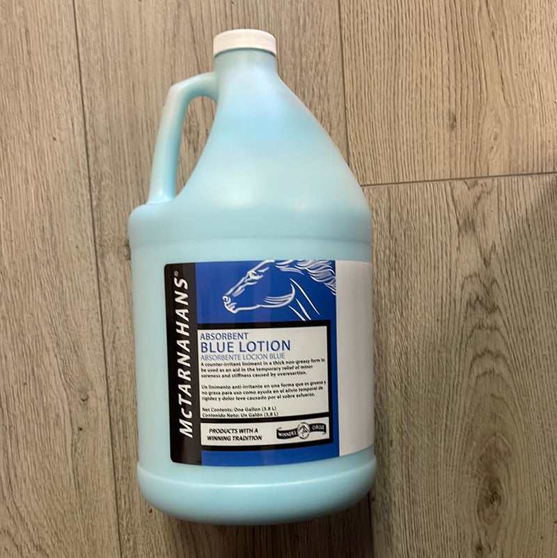 Mctarnahans Blue Lotion Gallon Jug