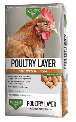BUCKEYE™Nutrition Layer/Breeder Pellets 50lbs