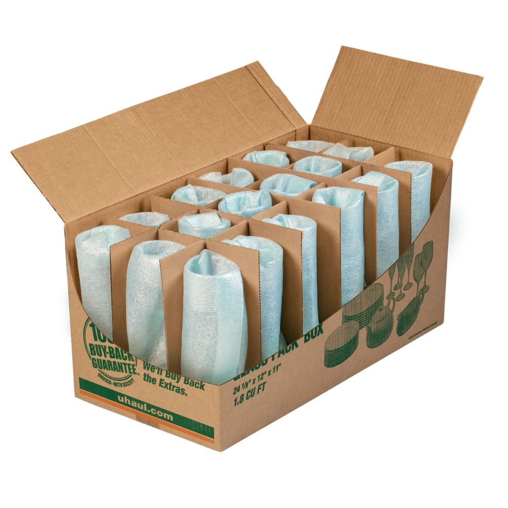 The U-Haul Dishsaver /Glass Pack Box(Box Only)