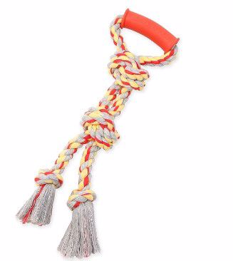 Mammoth Twin Rope tug with rubber handle