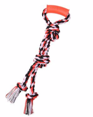 Mammoth Twin Rope tug with rubber handle