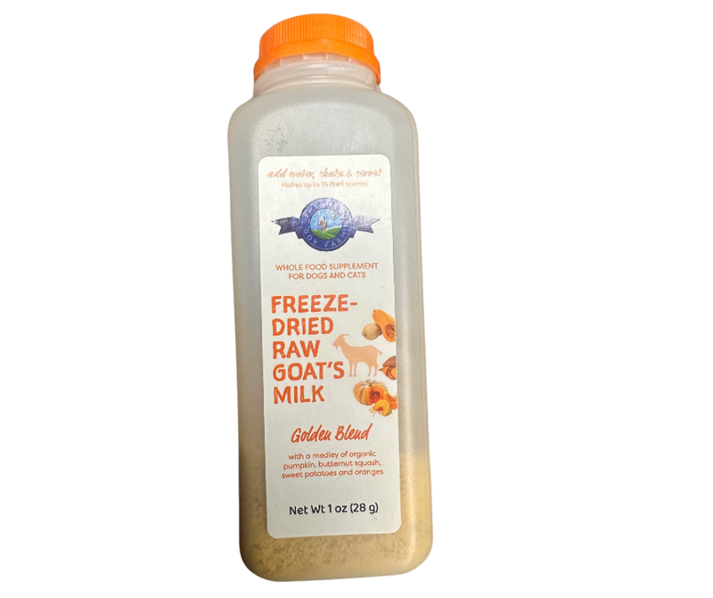 Shepherd Boy Farms Freeze Dried Raw Goat's Milk Golden Blend