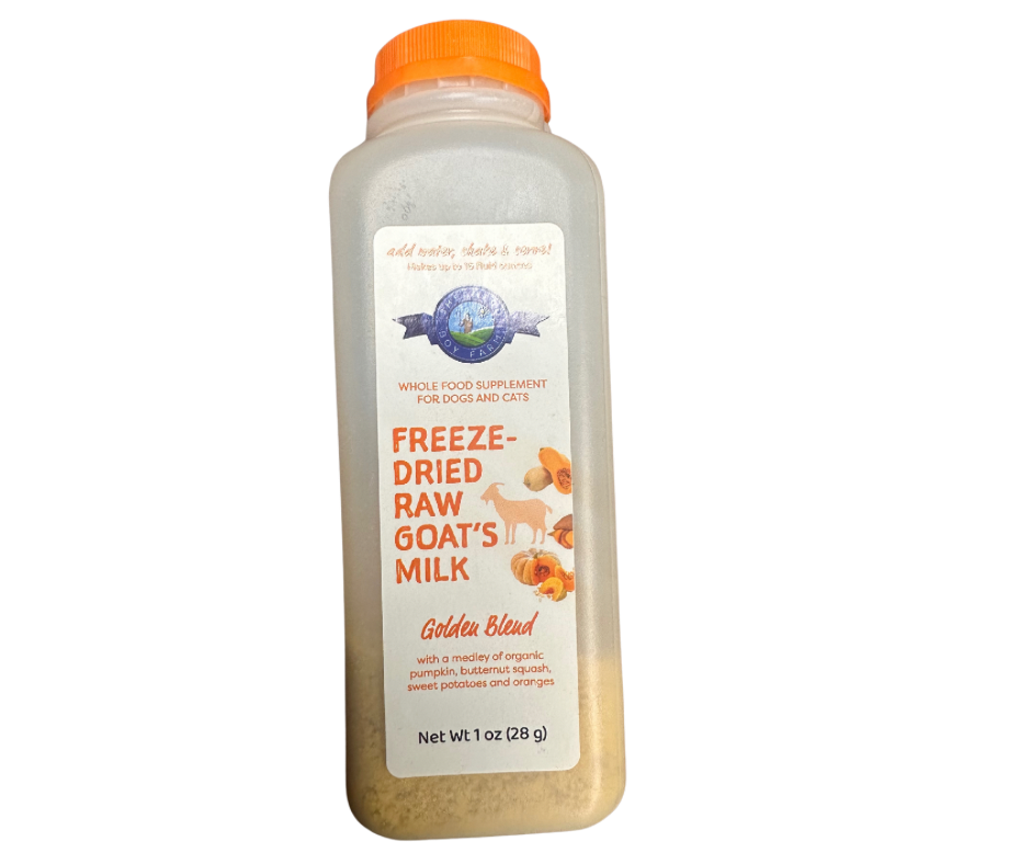 Shepherd Boy Farms Freeze Dried Raw Goat's Milk Golden Blend