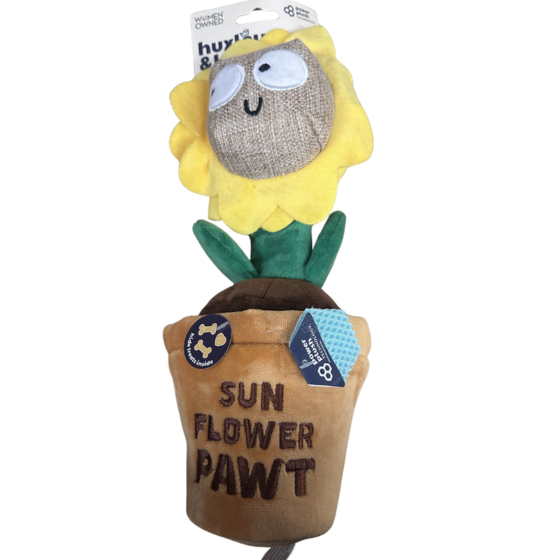 Huxley & Kent Seek 'n Treat Sunflower Pawt Dog Toy