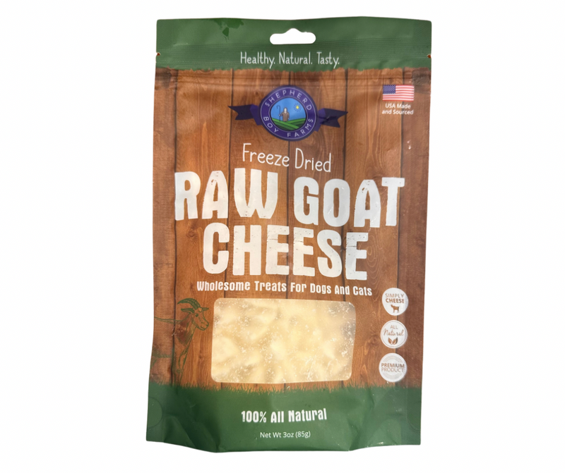 Shepherd Boy Farms Freeze Dried Raw Goat Cheese 3oz