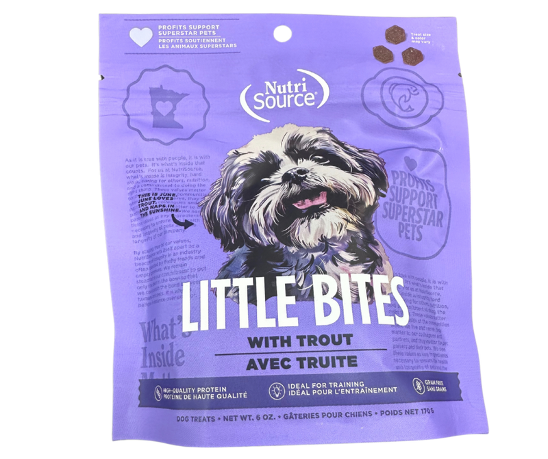 Nutrisource Small Breed Little Bites Trout Dog Treats