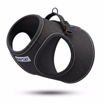 BAYCAT Covert Black  Harness for Cats w/ 6ft leash