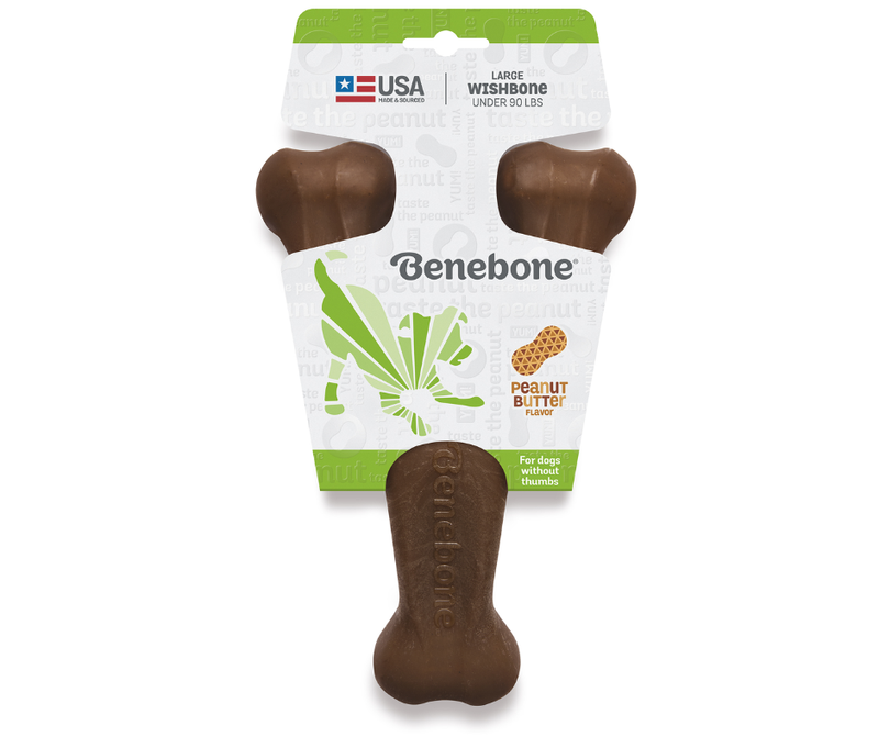 Benebone Peanut Wishbone Toy