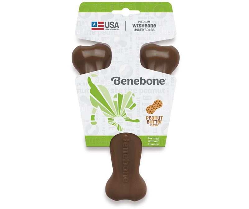 Benebone Peanut Wishbone Toy