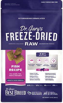 Dr. Gary's Best Breed Freeze-Dried Fish Recipe