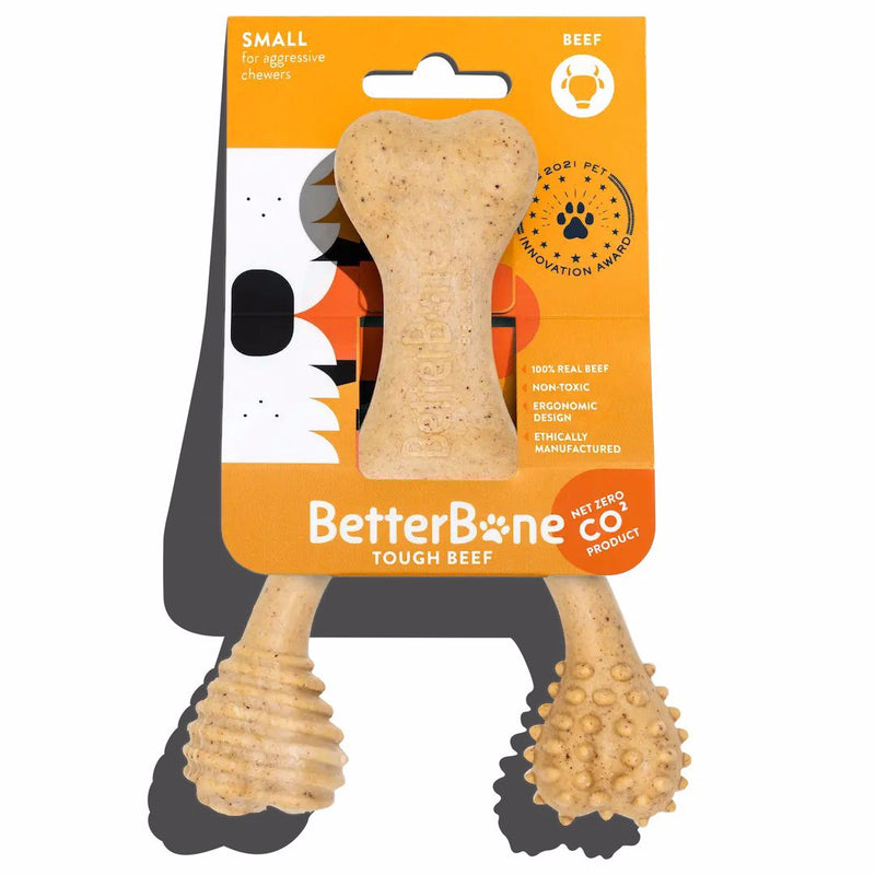 Better Bone Beef Dog Bone Chew Toy