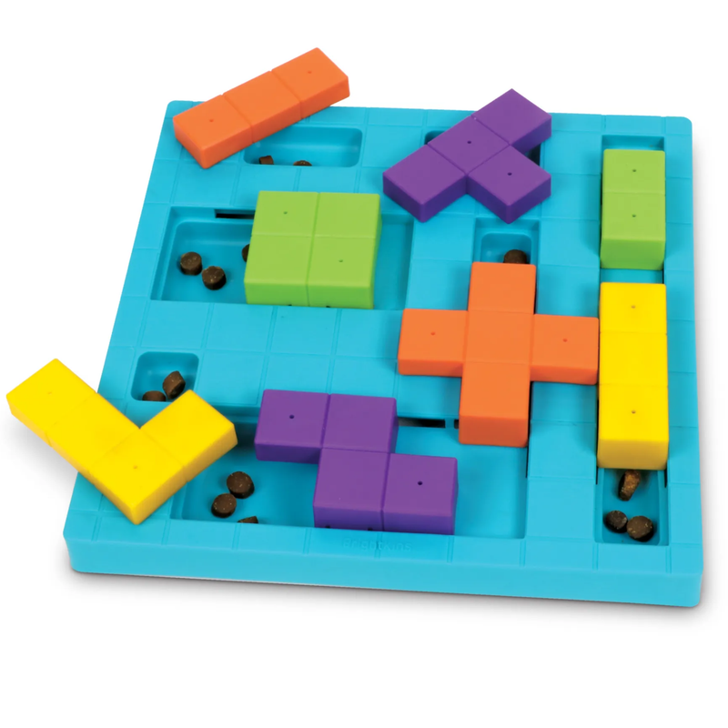 Brightkins Brain Teaser Treat Puzzle Interactive Dog Toys