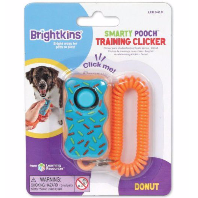Brightkins Donut Smarty Pooch! Training Clicker