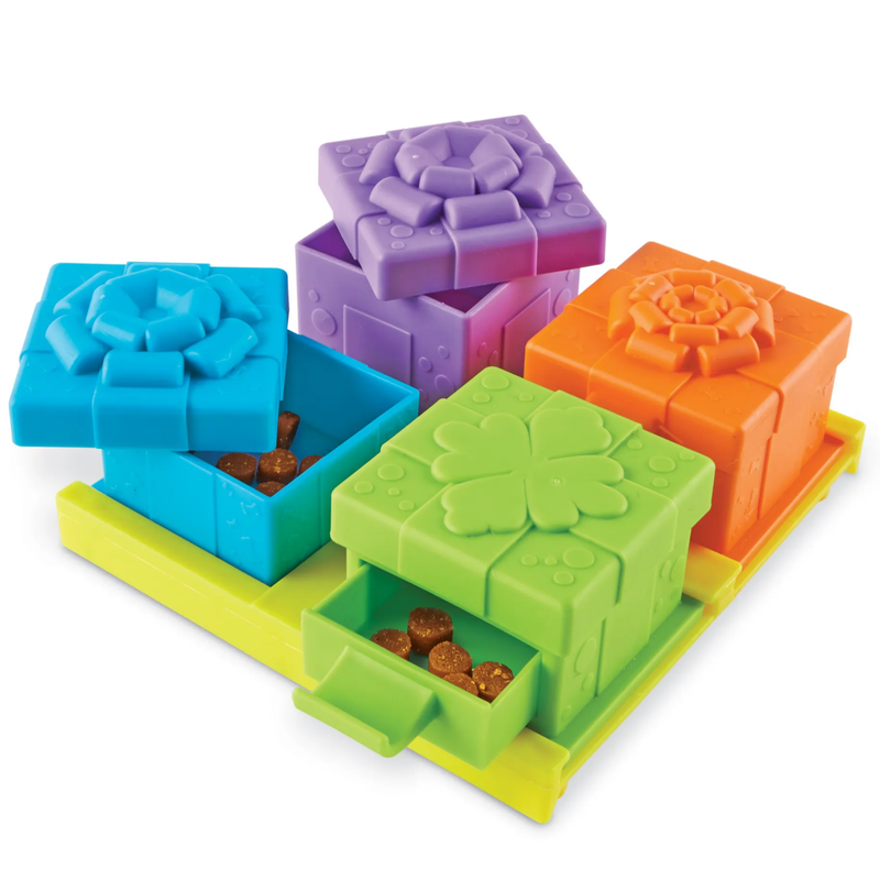 Brightkins Surprise Party! Treat Puzzle Interactive Dog Toy