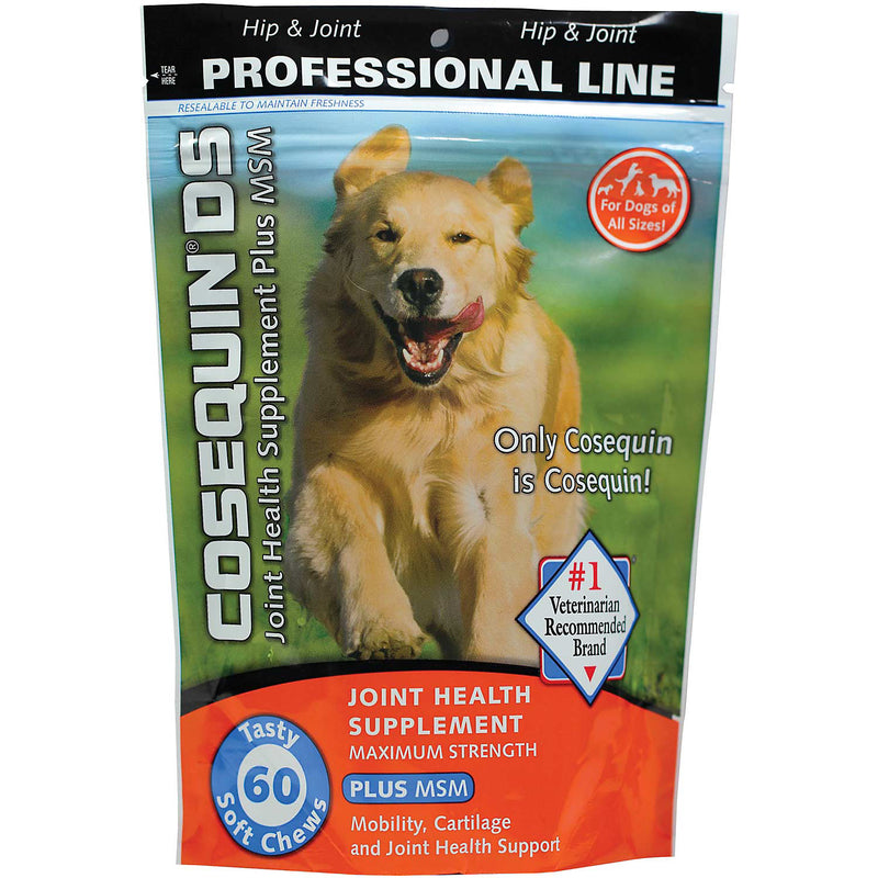 NUTRAMAX 60 CT DOG COSEQUIN DS PLUS MSM SOFT CHEWS