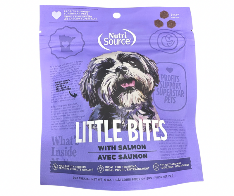 Nutrisource Small Breed Little Bites Salmon Dog Treats