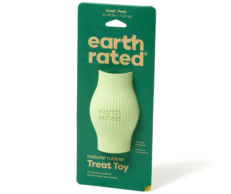 Earth Rated Green Rubber Treat Toy