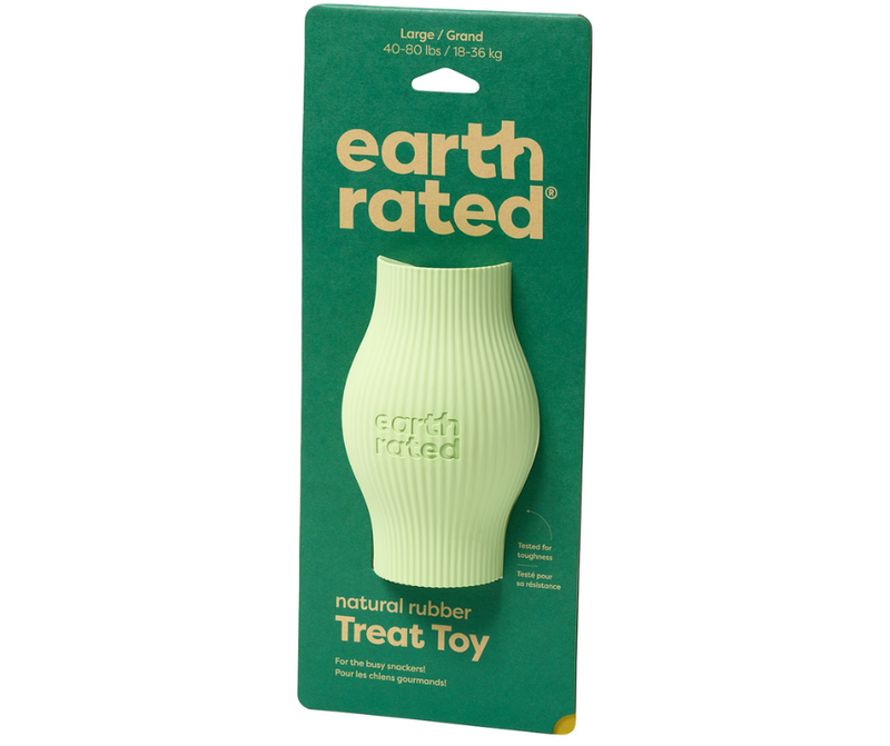 Earth Rated Green Rubber Treat Toy