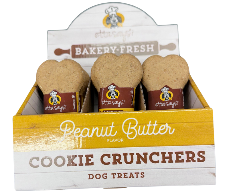 Etta Says Peanut Butter Cookie Crunchers
